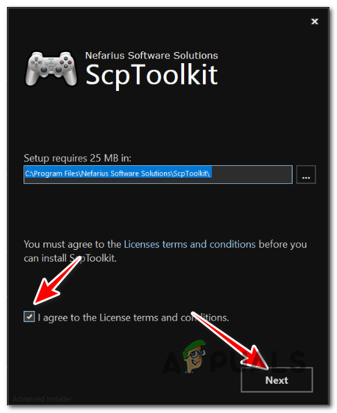 Getting past the initial setup screen