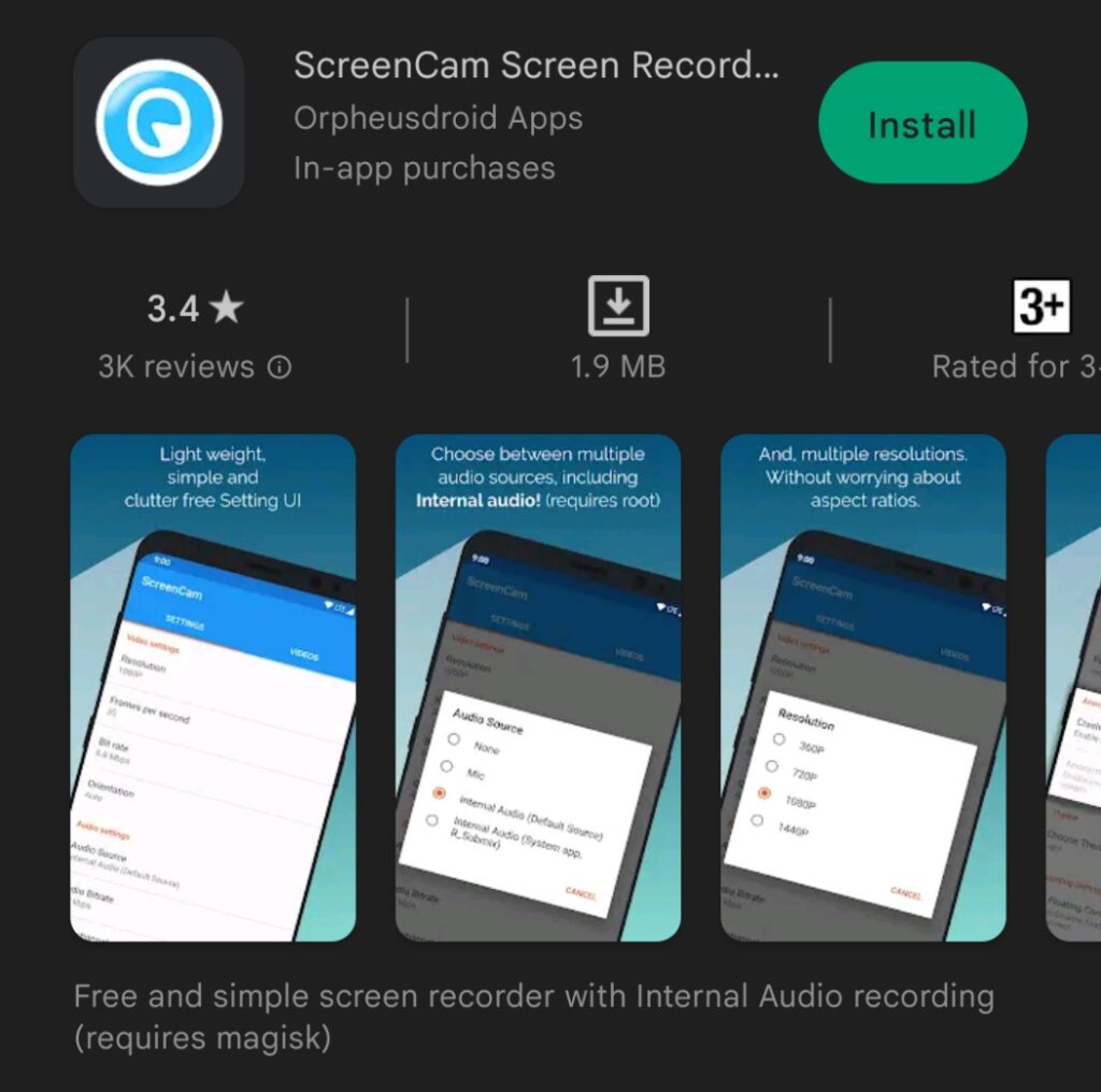 Screen Cam Screen Recorder