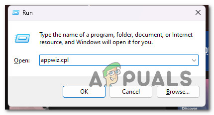 Open up the Programs and Features menu