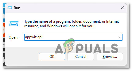 Open up the Programs and Features menu