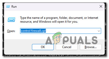 Access the Firewall settings menu