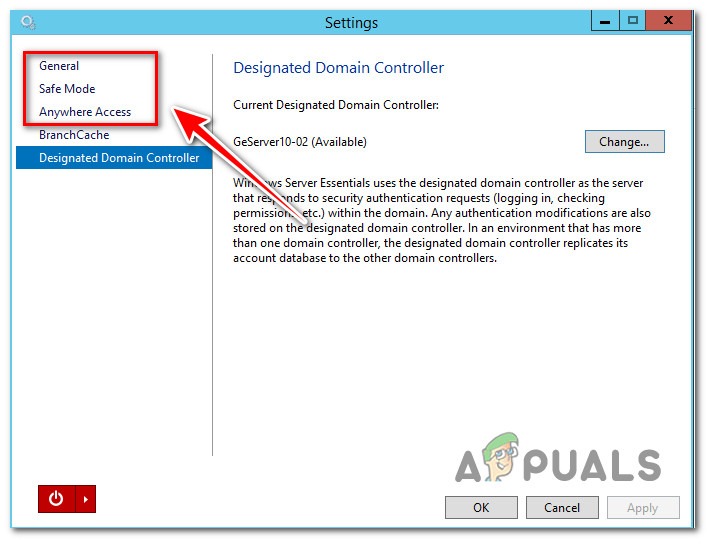 Enabling the required permissions for the account