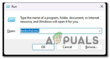 Open up the Task Scheduler