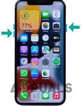 Press the Side buttonsof phone