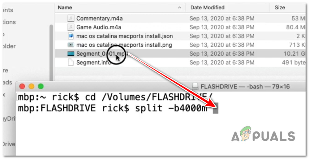 Pasting the full file path