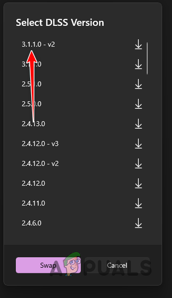 Swapping DLSS Version