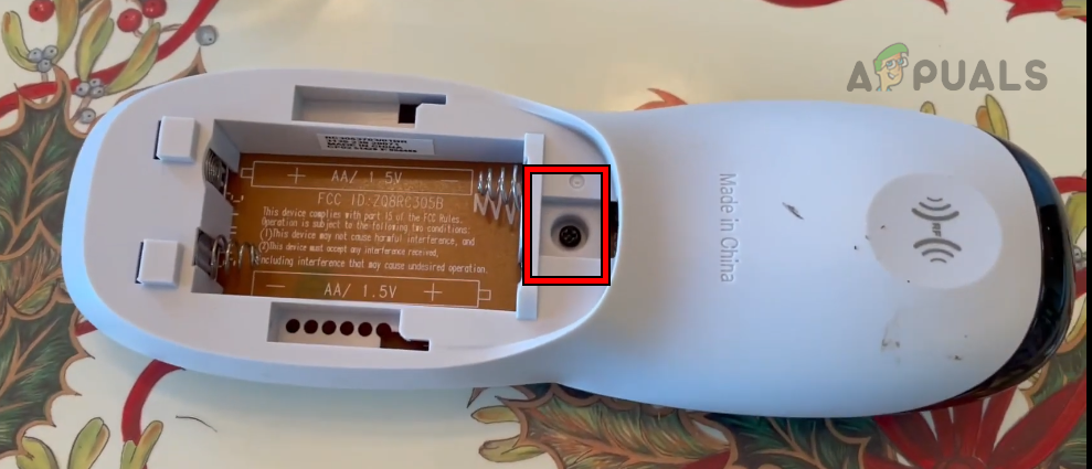 Remove Screw of the DirecTV Remote