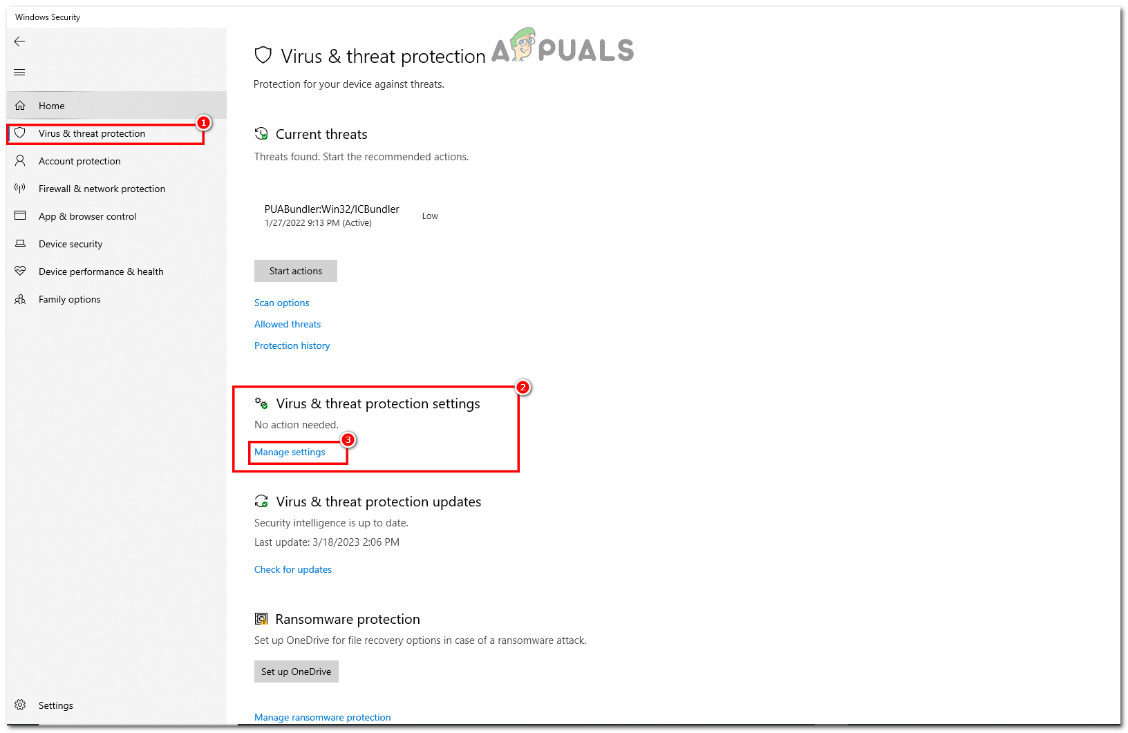 Disabling windows defender
