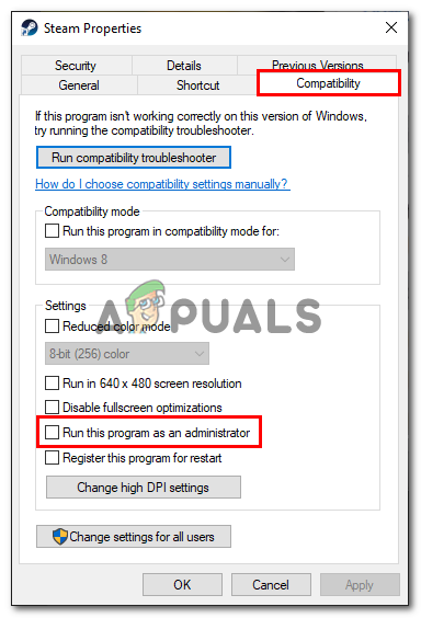 Launching the Epic Games Launcher as an administrator