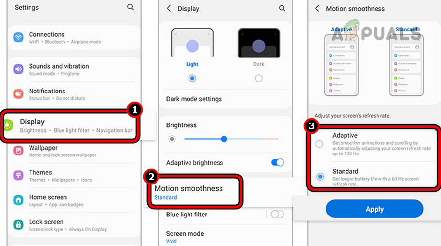 Change Phone's Refresh Rate to 60Hz