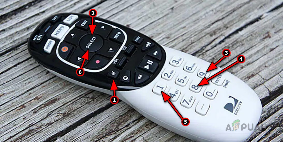 Reset DirecTV Remote