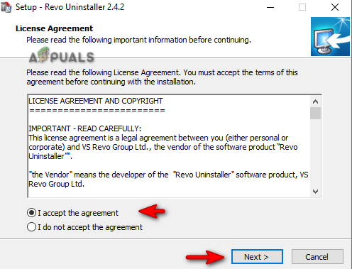 Accepting terms and conditions