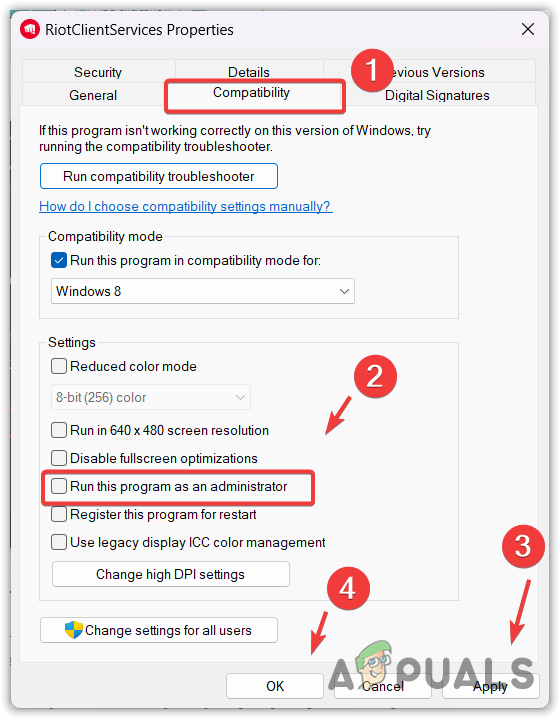 Configuring Riot Client to run with normal mode
