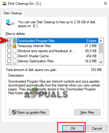 Deleting unwanted files