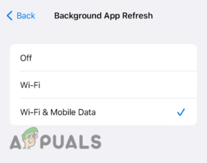 Select whether you want to enable this feature on Wifi or Wifi & Mobile Data