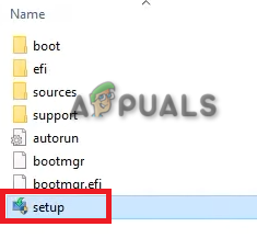 Installing Windows 11 setup