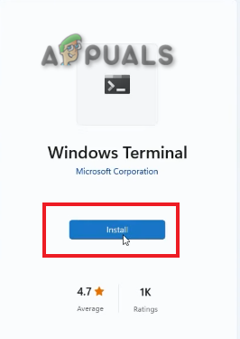 Installing Windows Terminal