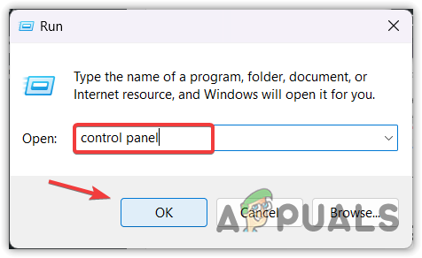 Opening Control Panel using Run Program