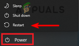 Restarting the computer