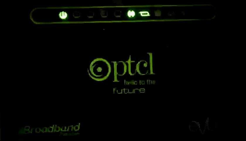 Router's internet LED blinking