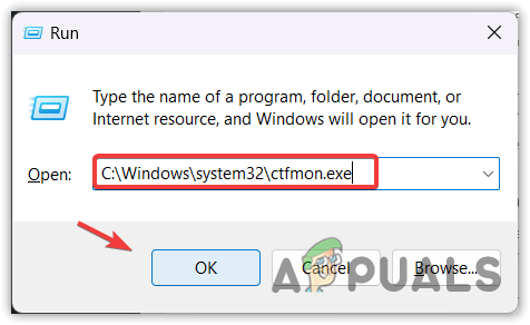 Starting ctfmon process