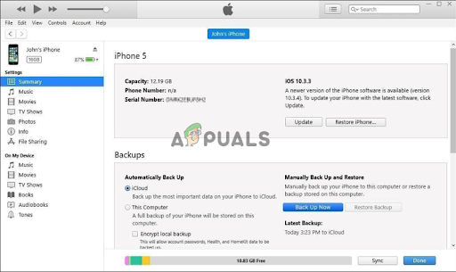 Downgrade iOS using Mac/PC