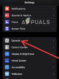 Tap on General options