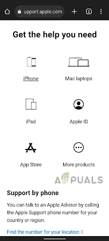 Selecting the product or service