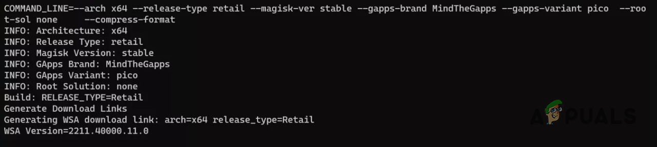 Downloading Required Files for WSA