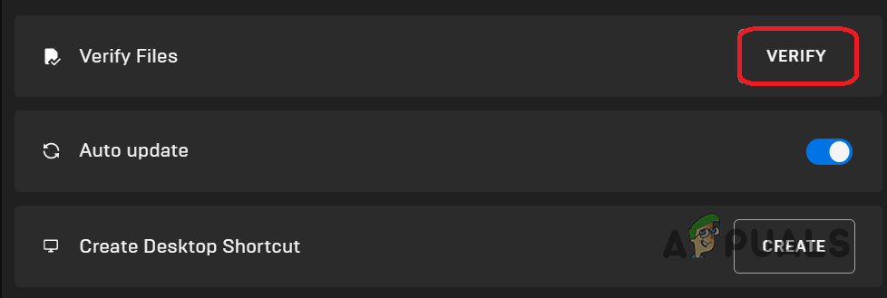 Verifying the Integrity of Game Files on Epic Games Launcher