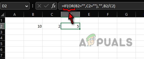 Use IF and OR to Use Multiple Criteria to Fix #div/0! errors