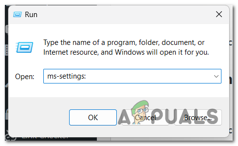 Opening the Windows Settings