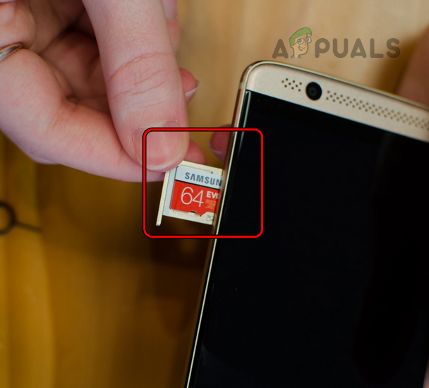 Insert an SD Card into a Phone