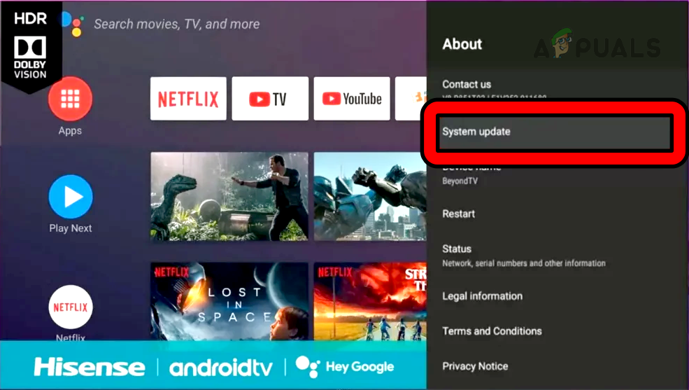Update the Firmware of the Hisense TV