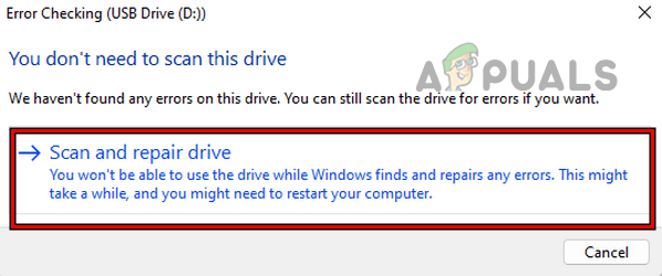 Scan and Repair the SD Card on a PC