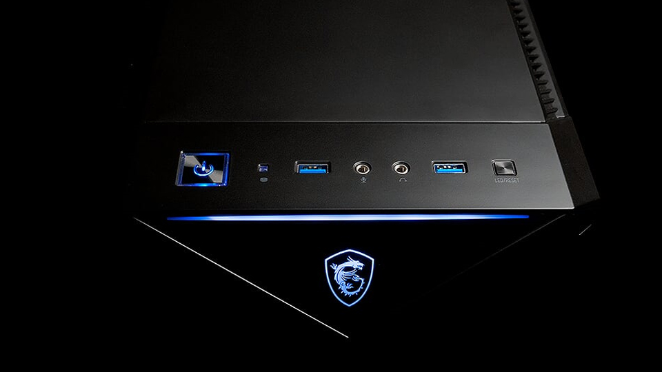 AAFP connector on motherboard - front panel audio