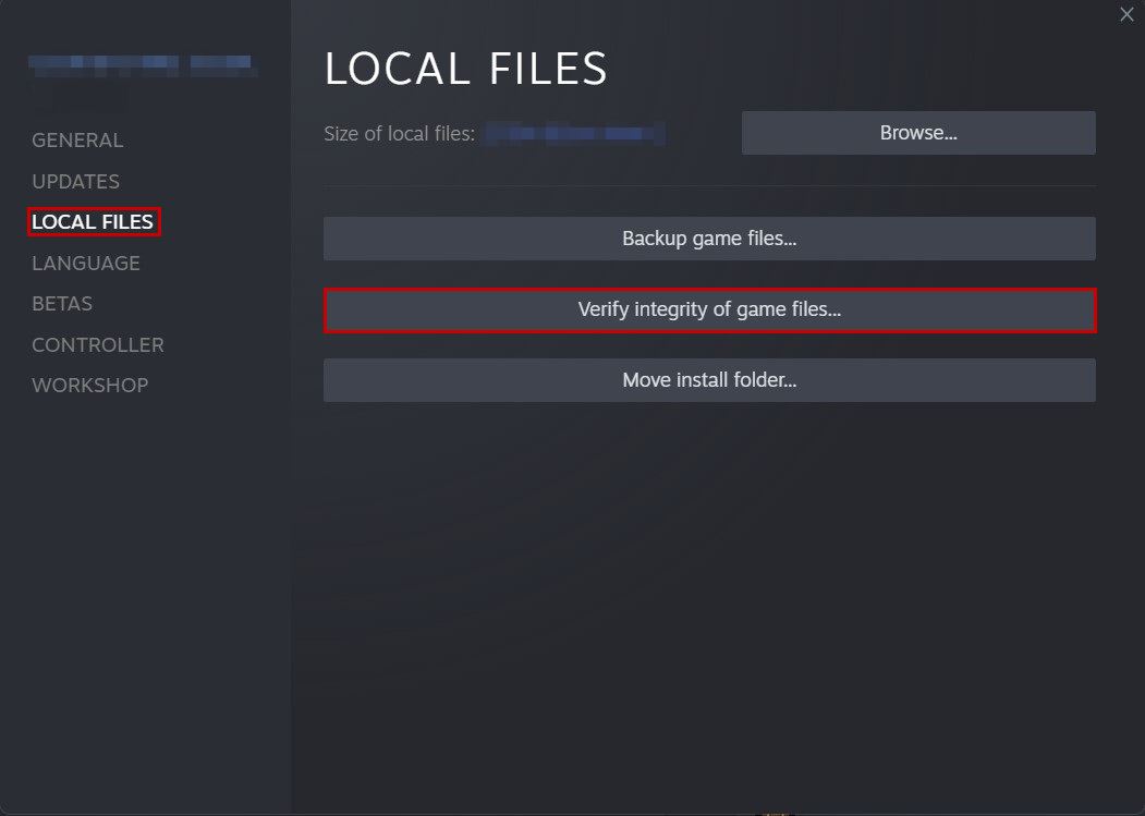 Verifying the integrity of Destiny 2 game files