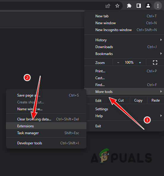 Navigating to Clear Browsing Data
