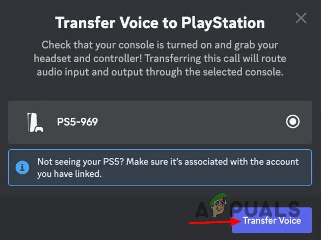 Transferring Voice Chat