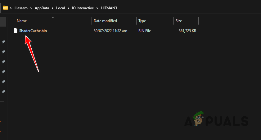 Deleting Shader Cache