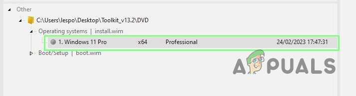 Loading Windows 11 Image