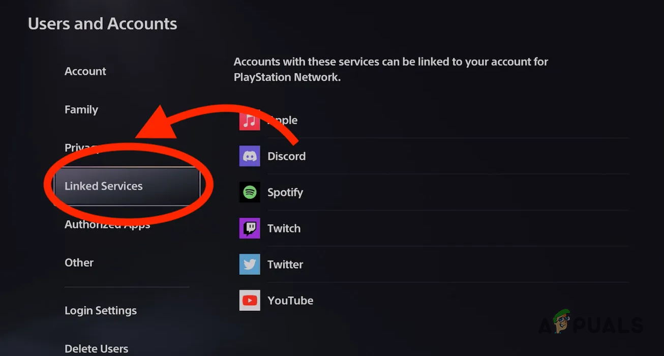 Navigating to Linked Services