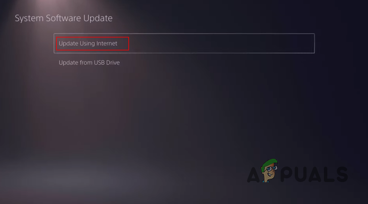 Updating with Internet