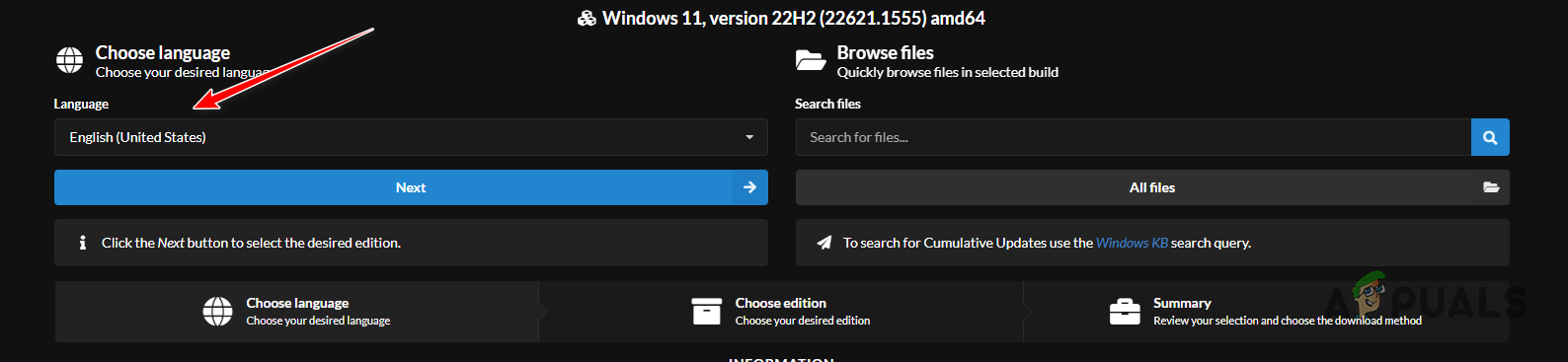 Choosing Windows Language