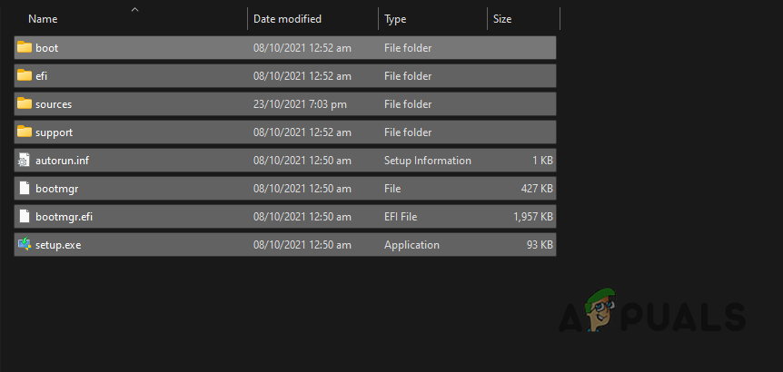 Copying Windows ISO Files