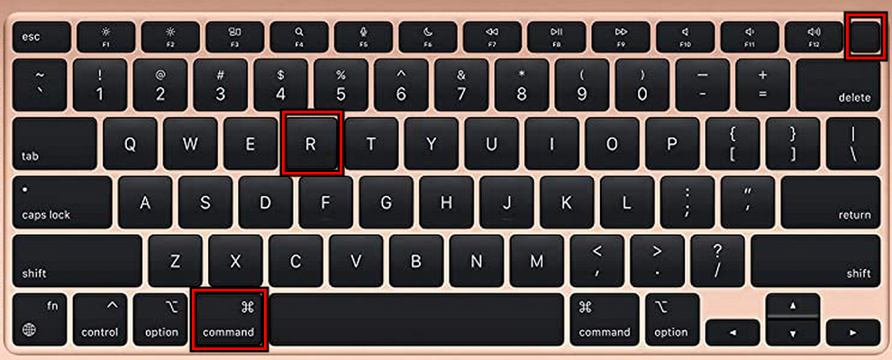 Boot the MacBook Air into the Recovery Mode