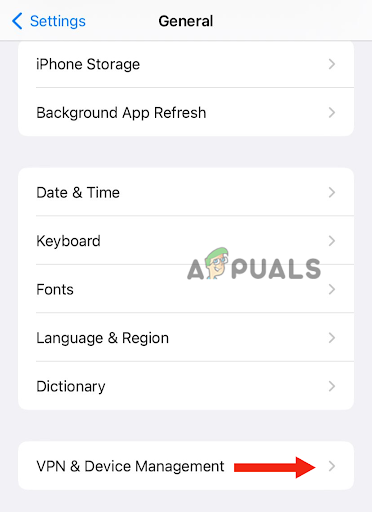 Tap on Reset Network Settings