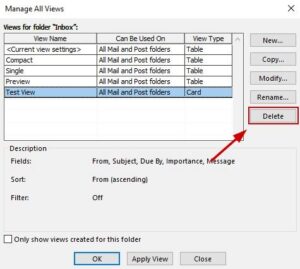 Clickable Outlook View How to Change View in Outlook to Compact, Single or Preview?