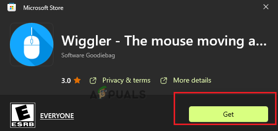 Downloading app on MS store