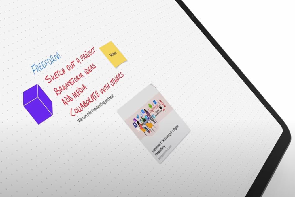 Apple Freeform app not syncing with iCloud